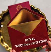 Royal Wedding Invitations