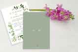 Evergreen Wedding Invitation