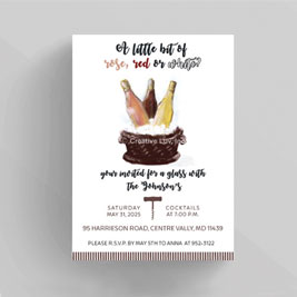 Wine Bucket Party Invitation