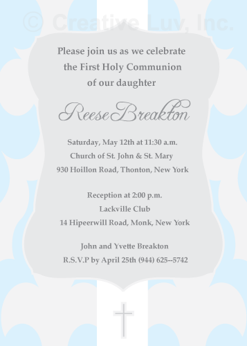 Flourish Communion Invitaiton